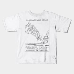 GRAND TETON Kids T-Shirt